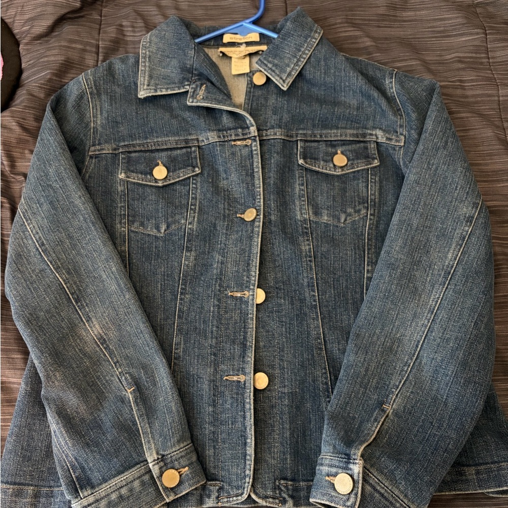 Jones New York Dark Blue Denim Jacket